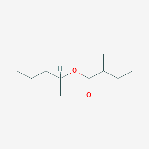 molecular formula C10H20O2 B14609231 Pentan-2-yl 2-methylbutanoate CAS No. 57966-40-2