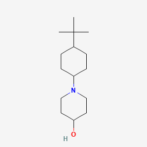 molecular formula C15H29NO B1460925 1-(4-叔丁基环己基)哌啶-4-醇 CAS No. 416868-99-0
