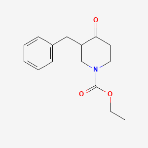 Ethyl 3-benzyl-4-oxopiperidine-1-carboxylate