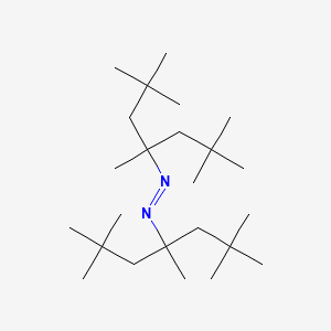 (E)-Bis(2,2,4,6,6-pentamethylheptan-4-yl)diazene