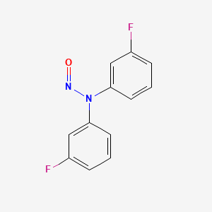 N,N-Bis(3-fluorophenyl)nitrous amide