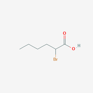 molecular formula C6H11BrO2 B146095 2-溴己酸 CAS No. 616-05-7