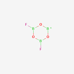 4,6-Difluoro-1,3,5,2,4,6-trioxatriborinan-2-yl