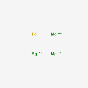 molecular formula Mg3Pd B14609633 Magnesium--palladium (3/1) CAS No. 60863-72-1