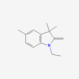 1-Ethyl-3,3,5-trimethyl-2-methylidene-2,3-dihydro-1H-indole