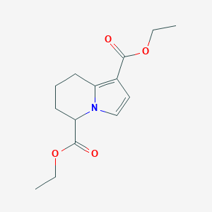 Diethyl 5,6,7,8-tetrahydroindolizine-1,5-dicarboxylate