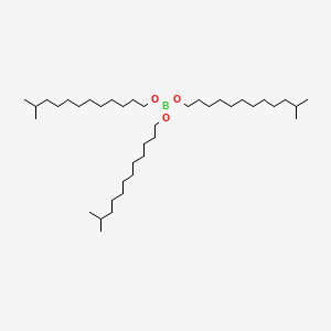 molecular formula C39H81BO3 B14609828 Tris(isotridecyl) borate CAS No. 59802-06-1