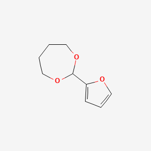 1,3-Dioxepane, 2-(2-furanyl)-