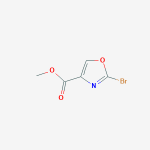 molecular formula C5H4BrNO3 B1460988 2-溴-4-恶唑甲酸甲酯 CAS No. 1092351-94-4