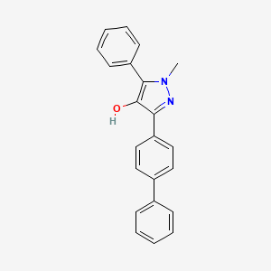 3-([1,1'-Biphenyl]-4-yl)-1-methyl-5-phenyl-1H-pyrazol-4-ol