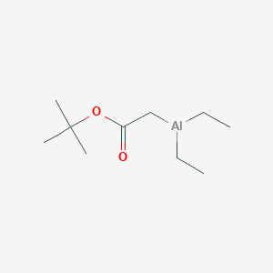 molecular formula C10H21AlO2 B14609939 tert-Butyl (diethylalumanyl)acetate CAS No. 59211-98-2