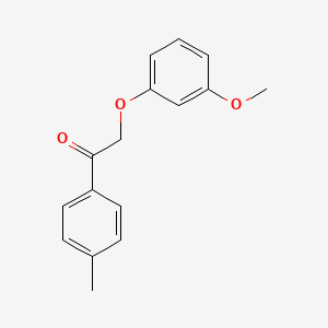 2-(3-Methoxyphenoxy)-1-(4-methylphenyl)ethan-1-one