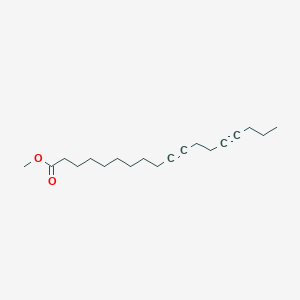 molecular formula C19H30O2 B14610200 Methyl octadeca-10,14-diynoate CAS No. 58444-02-3