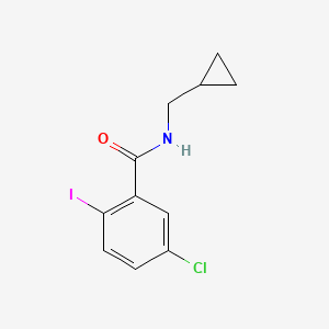 5-chloro-N-(cyclopropylmethyl)-2-iodobenzamide