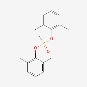 molecular formula C17H21O3P B14610263 Bis(2,6-dimethylphenyl) methylphosphonate CAS No. 60092-37-7