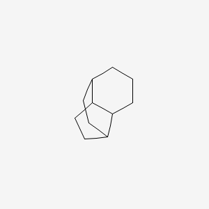 molecular formula C11H18 B14610299 Octahydro-1H-1,4-ethanoindene CAS No. 60887-91-4