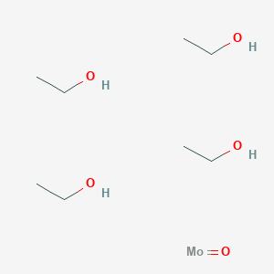 molecular formula C8H24MoO5 B14610320 Ethanol--oxomolybdenum (4/1) CAS No. 57249-27-1