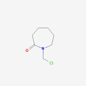 2H-Azepin-2-one, 1-(chloromethyl)hexahydro-