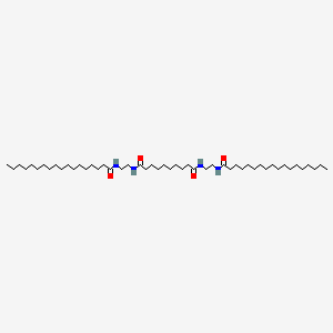 molecular formula C50H98N4O4 B14610397 N,N'-bis[2-(octadecanoylamino)ethyl]decanediamide CAS No. 60768-10-7