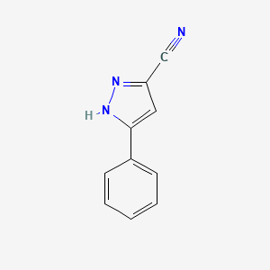 5-phenyl-1H-pyrazole-3-carbonitrile