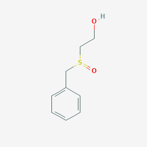 molecular formula C9H12O2S B14610500 2-(Benzylsulfinyl)ethanol CAS No. 60506-94-7