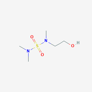 molecular formula C5H14N2O3S B1461054 (Dimethylsulfamoyl)(2-hydroxyethyl)methylamine CAS No. 1175697-76-3