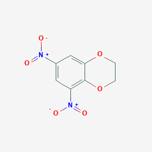 1,4-Benzodioxin, 2,3-dihydro-5,7-dinitro-