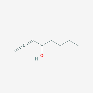 molecular formula C8H14O B14610636 1,2-Octadien-4-ol CAS No. 57649-52-2