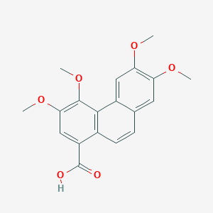 3,4,6,7-Tetramethoxyphenanthrene-1-carboxylic acid