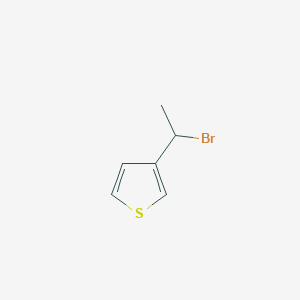 Thiophene, 3-(1-bromoethyl)-