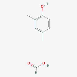 molecular formula C9H12O3 B14610660 Formic acid--2,4-dimethylphenol (1/1) CAS No. 60531-46-6