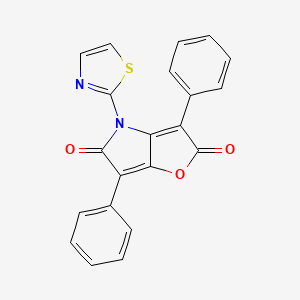 3,6-Diphenyl-4-(1,3-thiazol-2-yl)-2H-furo[3,2-b]pyrrole-2,5(4H)-dione