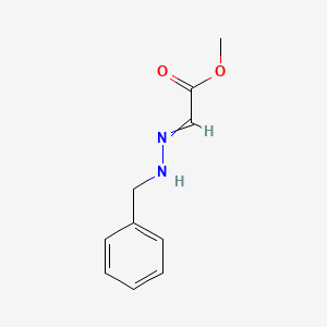 molecular formula C10H12N2O2 B14610667 Methyl (2-benzylhydrazinylidene)acetate CAS No. 60432-22-6