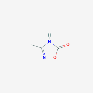 molecular formula C3H4N2O2 B1461067 3-甲基-1,2,4-恶二唑-5-醇 CAS No. 52386-40-0