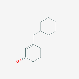 3-(Cyclohexylmethyl)cyclohex-2-en-1-one