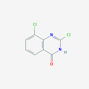 molecular formula C8H4Cl2N2O B1461071 2,8-二氯喹唑啉-4(3H)-酮 CAS No. 62484-39-3