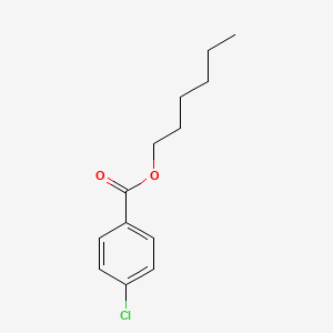 molecular formula C13H17ClO2 B14610710 Hexyl 4-chlorobenzoate CAS No. 58435-21-5