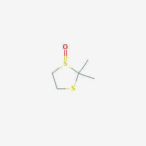 1,3-Dithiolane, 2,2-dimethyl-, 1-oxide