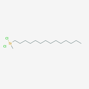 Dichloro(methyl)tetradecylsilane