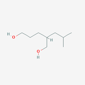 2-(2-Methylpropyl)pentane-1,5-diol