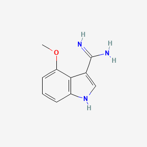 4-Methoxy-1H-indole-3-carboximidamide