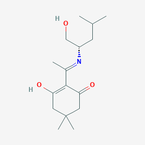 molecular formula C16H27NO3 B1461084 Dde-leu-OL CAS No. 1263045-95-9