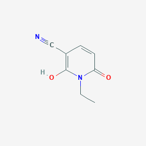 1-Ethyl-2-hydroxy-6-oxo-1,6-dihydropyridine-3-carbonitrile