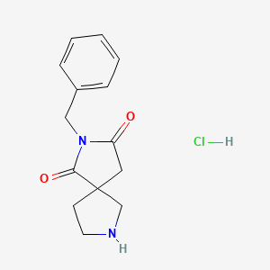 2-Benzyl-2,7-diazaspiro[4.4]nonane-1,3-dione hydrochloride