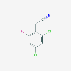 2,4-Dichloro-6-fluorophenylacetonitrile