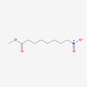 molecular formula C9H17NO4 B14610992 Methyl 8-nitrooctanoate CAS No. 59080-48-7