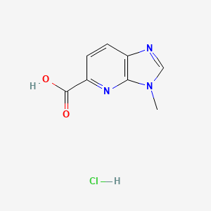 3-methyl-3H-imidazo[4,5-b]pyridine-5-carboxylic acid hydrochloride