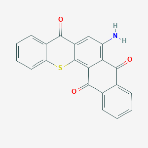 6-Amino-8H-naphtho[2,3-c]thioxanthene-5,8,14-trione