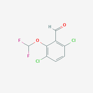 3,6-Dichloro-2-(difluoromethoxy)benzaldehyde