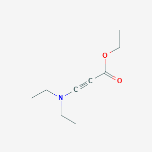 molecular formula C9H15NO2 B14611216 Ethyl 3-(diethylamino)prop-2-ynoate CAS No. 59891-89-3